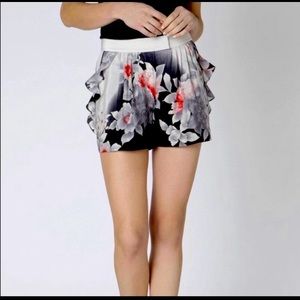 Flowy Silk Anthropologie Shorts